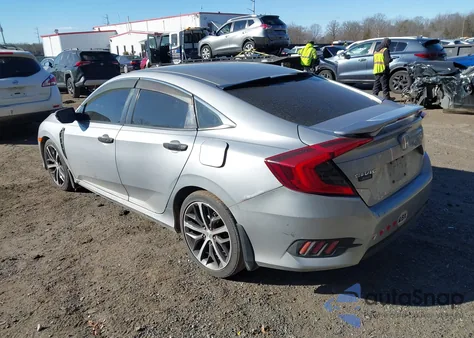 2017 Honda Civic Lx z USA, uszkodzony, nr VIN 2HGFC2F55HH505380